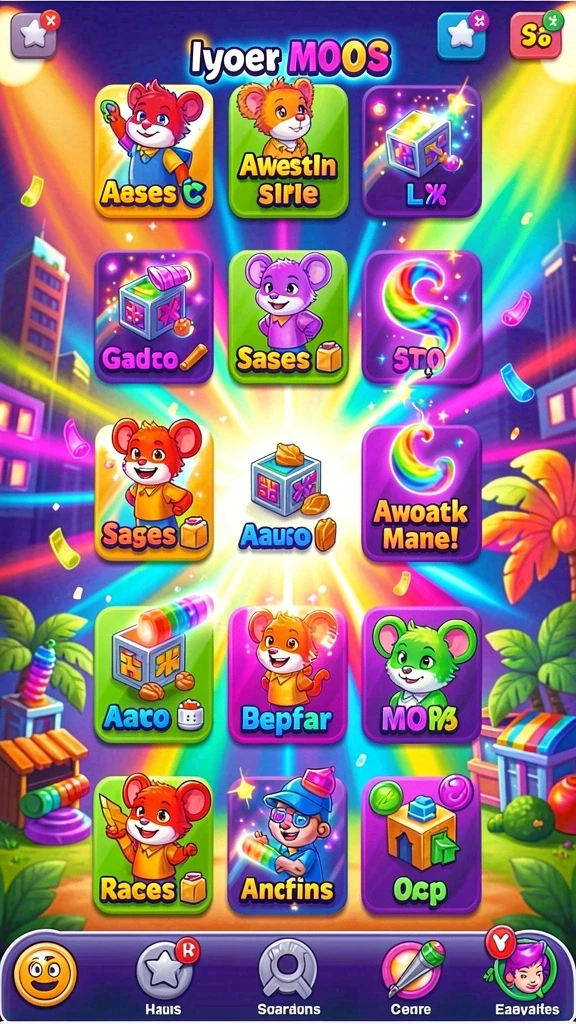 luckyrp - Antarmuka pengguna yang menarik dan intuitif.