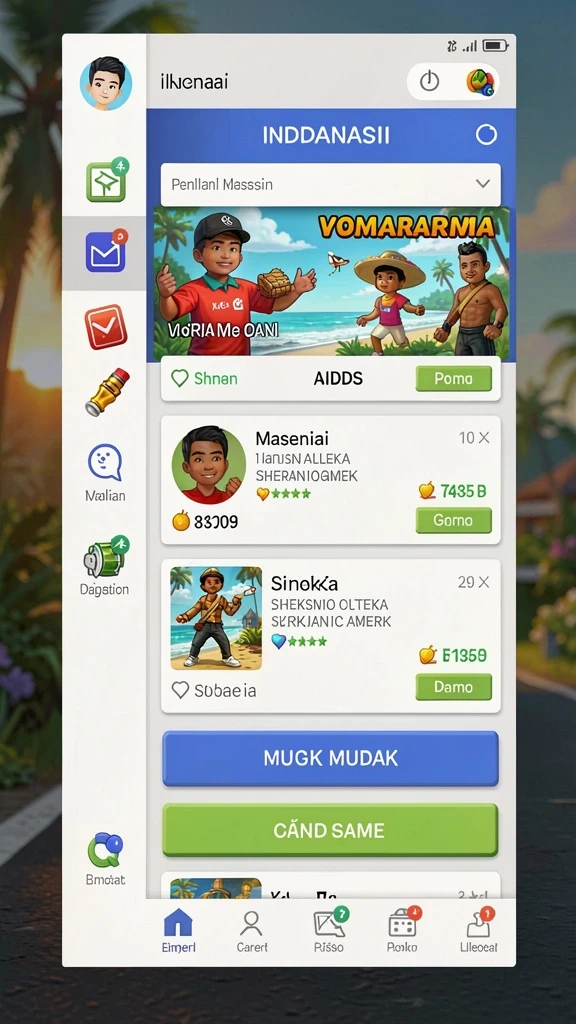 ocatoto - Grafis cerah dan menarik dalam petualangan.