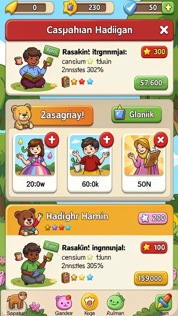 pp444 - Tangkapan layar menampilkan aksi mendebarkan dalam game.