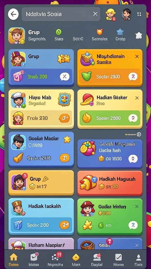 rp6677 - Tangkapan layar fitur multiplayer yang mempertemukan pemain.