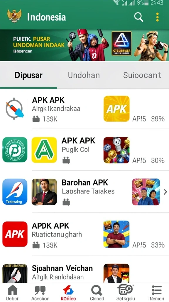 sekolahtoto - Tampilan antarmuka yang menarik dan user-friendly.
