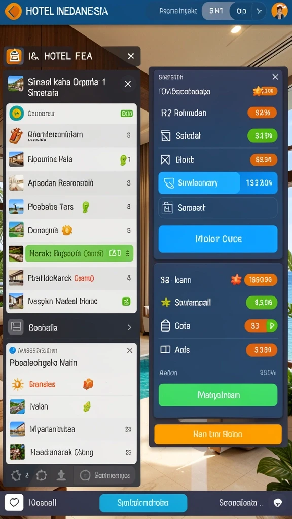 sritoto - Tampilan antarmuka yang menarik dan intuitif.